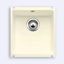 Кухонная мойка Blanco Subline 375-U 414x456 керамика глянцевый магнолия PuraPlus с клапаном-автоматом 519595