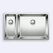 Кухонная мойка Blanco Andano 500/180-U 745x440 нерж.сталь полированная без клапана-автомата, правая 520826