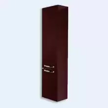 Шкаф-колонна подвесная Aquaton Ария М 1244-3.103 темно-коричневая
