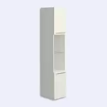 Шкаф-колонна подвесная Aquaton Севилья белый жемчуг 1266-3.122