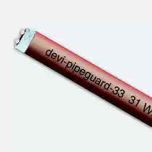 Нагревательный кабель саморегулируемый Devi-pipeguard 33, 1 м 98300664