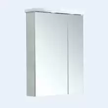 Зеркало со шкафом Aquaton Норма 21-2 белый