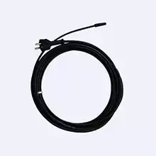Готовый комплект с вилкой пищевого саморегулирующегося кабеля HeatUp 10 SeDS2-CF IN PIPE. HeatUp 10 -6 метров