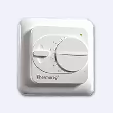 Терморегулятор THERMO Thermoreg Ti - 200 White (белый) для серии розеток АВВ Busch-Duro; Eljo