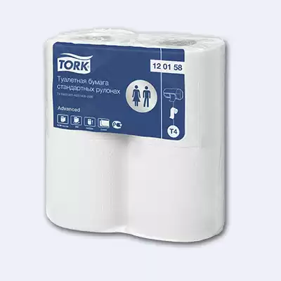 Туалетная бумага Tork в стандартных рулонах 120158-60