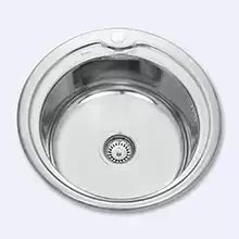 Кухонная мойка Sink Light K510 врезная d51/180 1чаша нерж.сталь 0.8 глянцевая