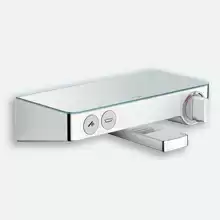 Смеситель Hansgrohe Ecostat Select Tablet термостат для ванны с кнопками 13151400