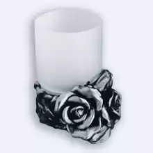 Стакан для зубных щеток настольный Art&Max ROSE AM-0091D-T, серебро