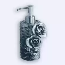 Дозатор для жидкого мыла Art&Max ROSE AM-0091A-T, серебро