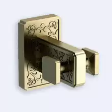 Крючок двойной Art&Max GOTICO AM-4886AQ, бронза