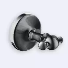 Крючок двойной Art&Max ANTIC AM-2686AL, хром