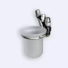 Ерш для туалета Art&Max TULIP AM-0821-T, серебро