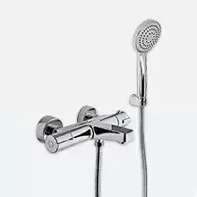 Термостатический смеситель на ванну с душ. комплектом Fima Carlo Frattini SERIE 4, хром, F4074CR