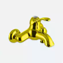 Смеситель для ванны без душевого комплекта Fima Carlo Frattini, серия Lamp золото, F3304/1OR