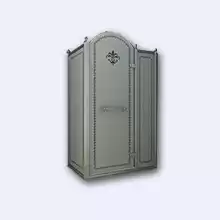 Душевой уголок прямоугольный Cezares Retro, одна распашная дверь, RETRO-AH-12-120/90-PP-Cr-R 1200x900x1950 мм Душевой уголок прямоугольный Cezares Retro, одна распашная дверь, RETRO-AH-12-120/90-PP-Cr-R 1200x900x1950 мм