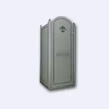 Душевой уголок квадратный Cezares Retro, одна распашная дверь, RETRO-A-1-90-PP-Cr-R 900x900x1950 мм Душевой уголок квадратный Cezares Retro, одна распашная дверь, RETRO-A-1-90-PP-Cr-R 900x900x1950 мм
