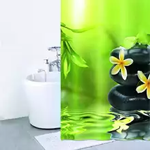 Штора для ванной комнаты IDDIS Spa Therapy 180*200 см полиэстер, 680P18Ri11