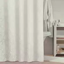 Штора для ванной комнаты Milardo White Shadows 180*180 см полиэстер,  B58P118i11