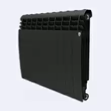 Радиатор биметаллический BM 500/80 10с RTBNNS50010 BiLiner/Noir Sable Royal Thermo