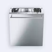 Посудомоечная машина Smeg Classica STA13XL2 встраиваемая 60см, дверца нерж.сталь мат.несъемная