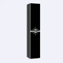 Шкаф-колонна Ingenium Accord 300.21, 300*270*1540, черный глянец
