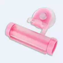 Распределитель для зубной пасты/крема My home, цвет розовый, T-SH-HG-070-PK