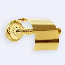 Держатель для туалетной бумаги с крышкой Boheme Hermitage Gold 10350