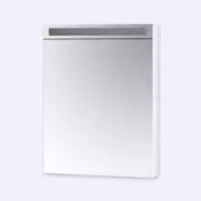 Зеркальный шкаф с светодиодовым освещением MAX-60,Л/П,белый