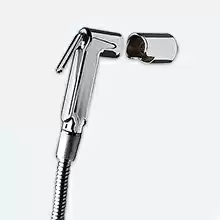 Гигиенический душ, в компл: лейка, гиб.шланг120 см, держатель Fima Carlo Frattini, хром F2840/7CR