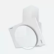 Кухонная вытяжка Maunfeld настенная, TOWER L (PUSH) 50 White, белый/белое стекло