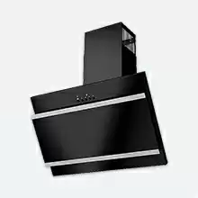Кухонная вытяжка Maunfeld настенная, TOWER G 60 Black Glass Black/ Satyn stripes, черный/черное стекло/полоски сатин