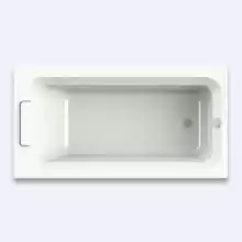 Ванна г/м "ХЕЛЬГА 2-BRONZE", 1700х900, рама-подставка, слив-перелив полуавтомат, фронтальная панель с горизонтальной декоративной вставкой "Кристаллы