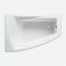 Roca ванна ассиметричная HALL акриловая, левая /150х100/(белый) ZRU9302864