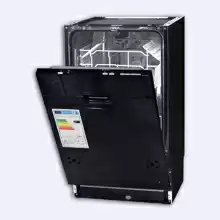 Посудомоечная машина Zigmund&Shtain DW 139.4505 X (бывш. DW 89.4503 X) 45см, 9 комплектов, 3 программы, эл.упр, звук.сигнал оконч, инд. соли и ополаск