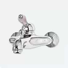 Смеситель для ванны и душа однорычажный Cezares VINTAGE-VM-01-BC Бронза ручки Мрамор