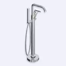 Напольный смеситель для ванны с ручным душем Cezares DOLCE-VDP-01-Cr Хром ручки Хром