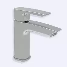 Смеситель на раковину однорычажный без донного клапана Cezares LILLIA-LSM1-01-W0 Хром ручки Хром