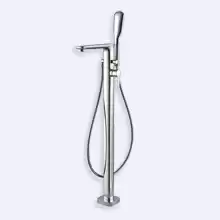 Напольный смеситель для ванны с ручным душем Cezares TESORO-VDP-01 Хром ручки Хром