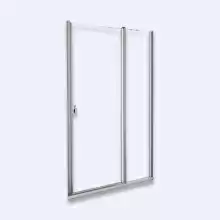 Двери душевые CSD2-110  блестящий+стекло Transparent Ravak Chrome 0QVDCC00Z1
