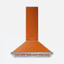 Smeg Portofino KPF9OR Вытяжка настенная, 90 см оранжевый