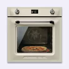 Smeg Victoria SFP6925PPZE1 Многофункциональный духовой шкаф с функцией пиролиза, функция "Пицца", 60 см кремовый