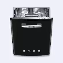 Smeg стиль 50-х годов ST2FABBL Посудомоечная машина, встраиваемая, 60 см черный