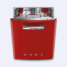 Smeg стиль 50-х годов ST2FABRD Посудомоечная машина, встраиваемая, 60 см красный