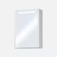 Зеркало-шкаф Aquaton Сильва 50 Дуб Полярный 1A215502SIW7L