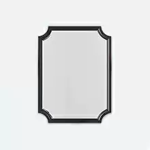 Aqwella LA DONNA панель с зеркалом, черный, LAD0207BLK