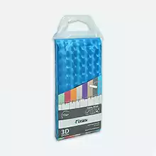 Шторка для ванной Fixsen голубая 3D, FX-3003C