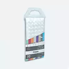Шторка для ванной Fixsen прозрачная 3D, FX-3003E