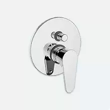 Zipponi Zen Накладная декоративная панель для ванны/душа с рычагом, хром. ZN017CR-001