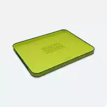 Разделочная доска двухсторонняя, зеленый пластик Schock 60011