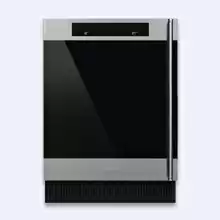 Холодильный шкаф для вина встраиваемый, 60 см, высота 82-87 см, петли слева Smeg CVI338XS1